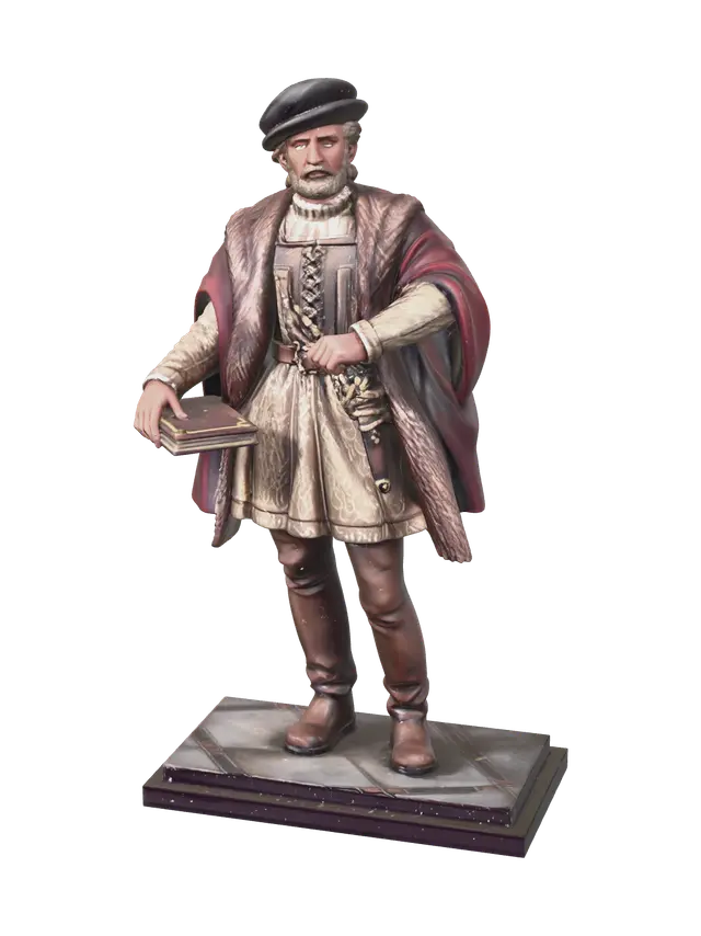 3D model for Stylized Leonardodavinci