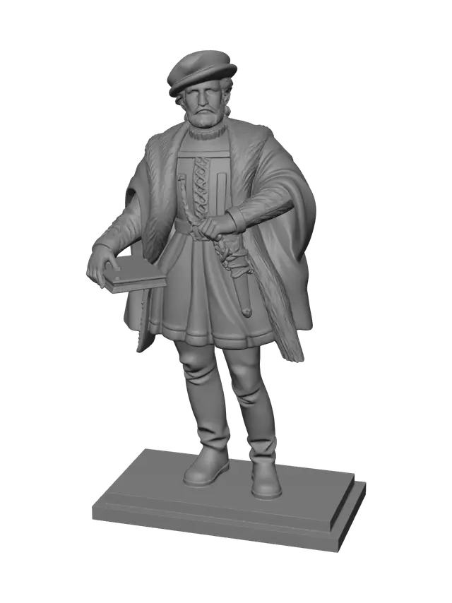 3D model for Stylized Leonardodavinci