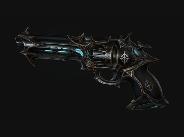 3D model for Celestial Onyx Revolver