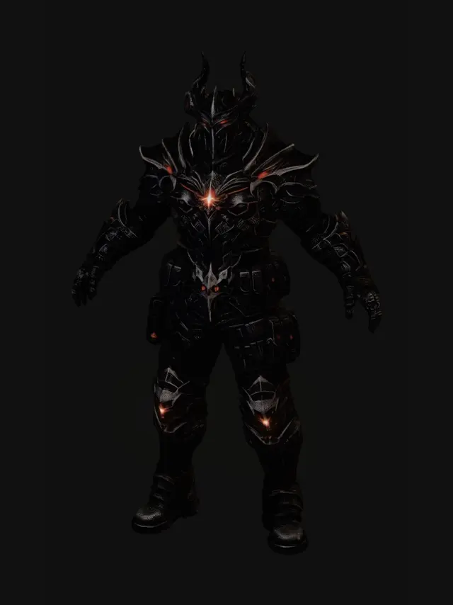 3D model for Crimson Dreadknight