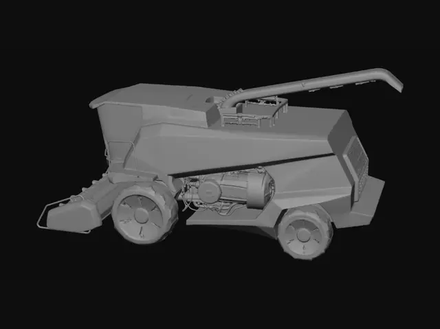 3D model for Autonomous Harvester