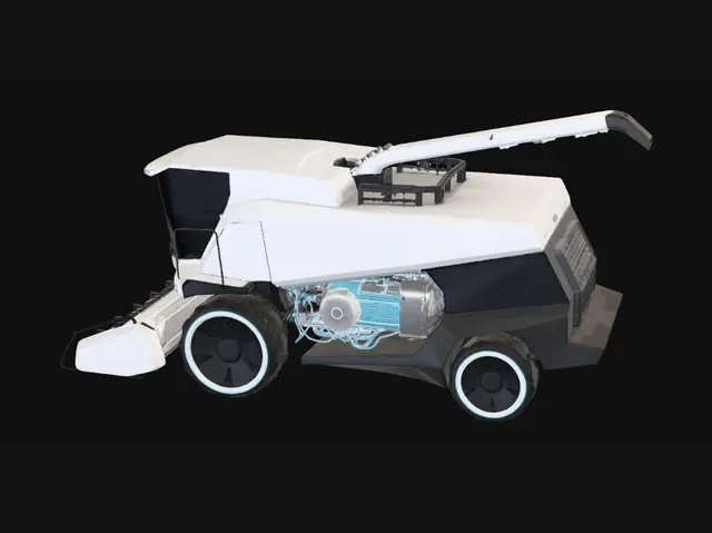 3D model for Autonomous Harvester
