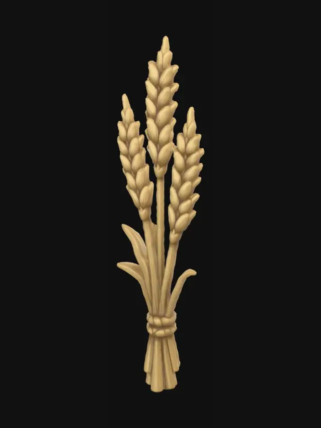 3D model for Golden Wheat Bundle