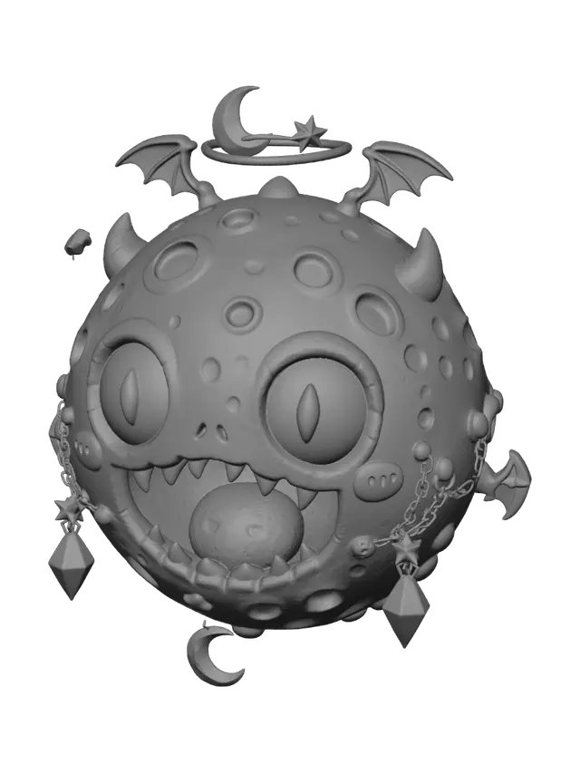 3D model for Crescent Maw