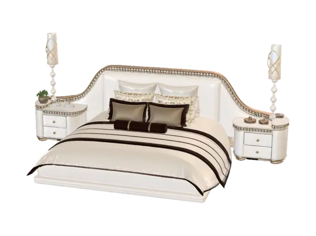 Golden Peach Retreat 3D model, vytvořený pomocí AI