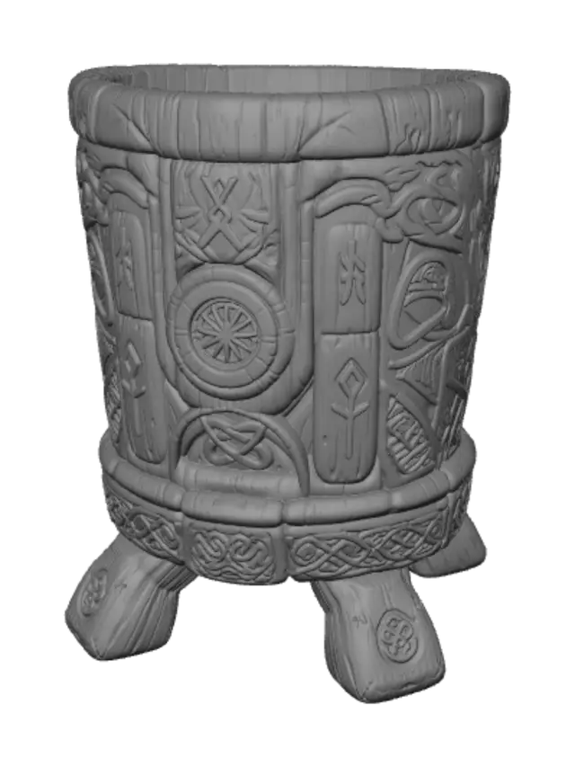 3D model for Verdant Runic Pedestal