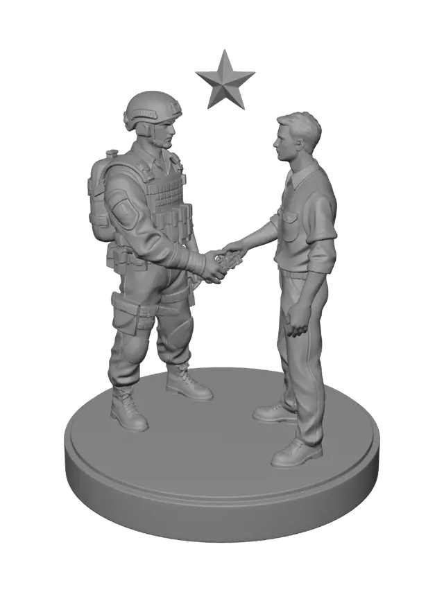 3D model for Volunteer Support