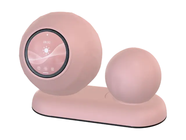 3D model for Rose Gold Orb Duo