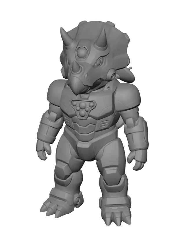 3D model for Azure Horned Sentinel