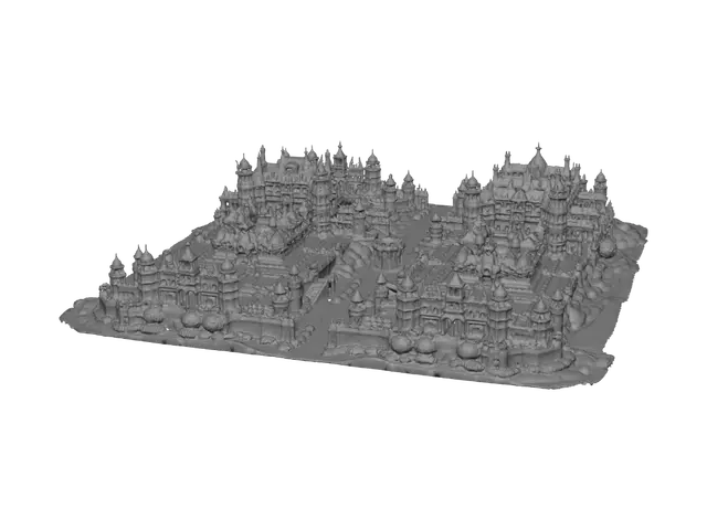 3D model for Indo-Scottish Fusion Palace