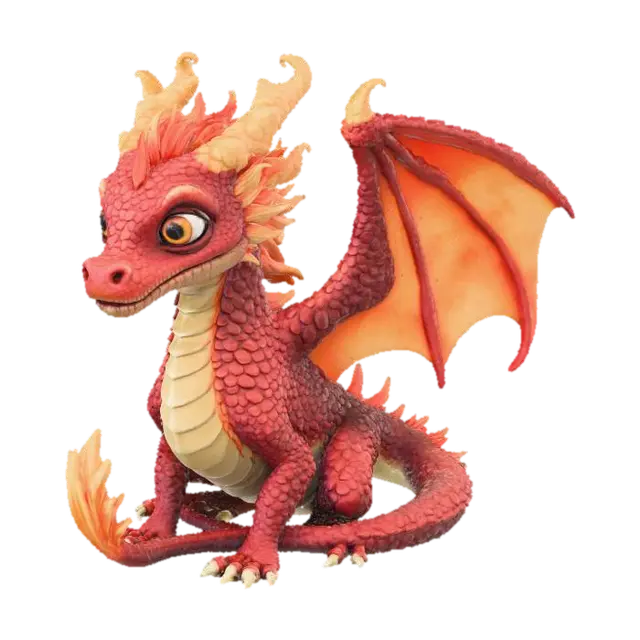 3D model for Fiery Hatchling