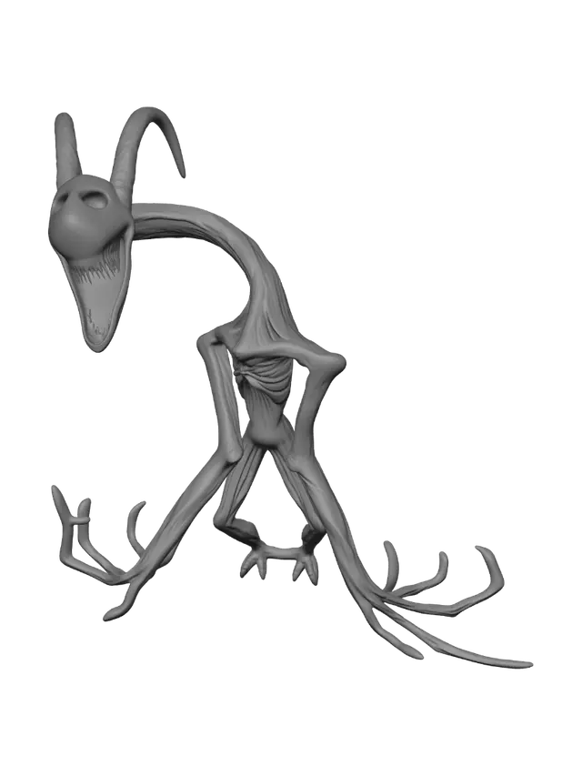 3D model for The Laughing Marionette