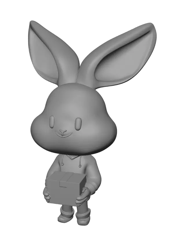 3D model for Delivery Bunny
