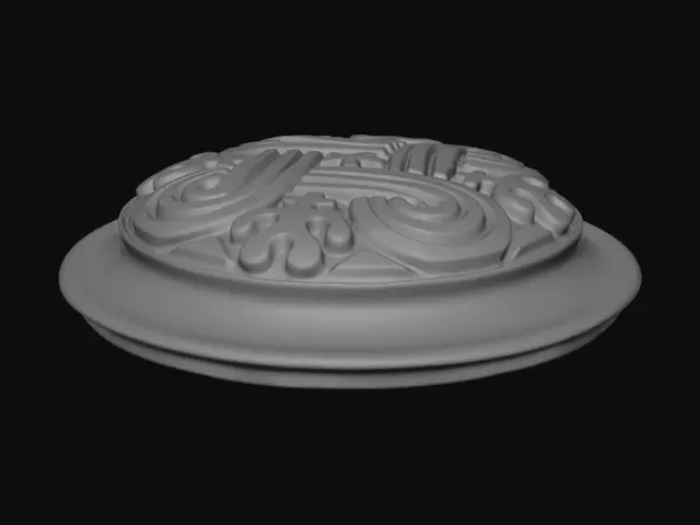3D model for Celtic Knot Medallion
