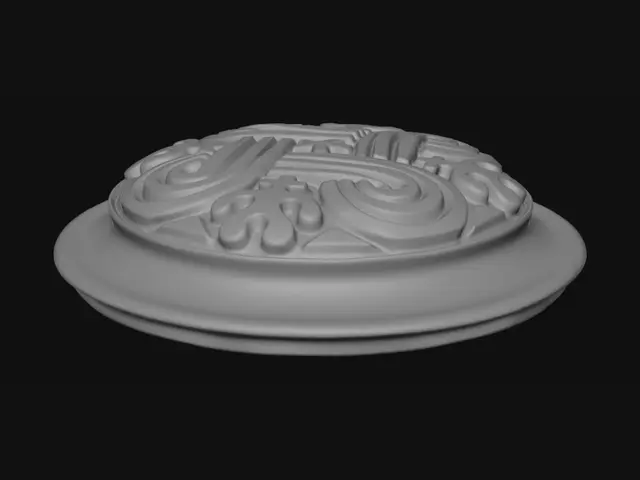 3D model for Celtic Knot Medallion