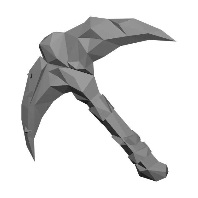 3D model for Cosmic Lava Pickaxe