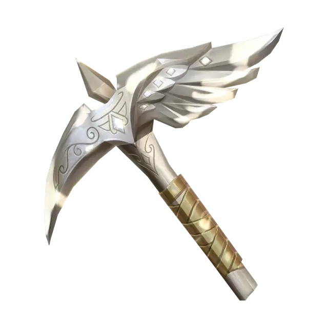 3D model for Winged Crescent Pickaxe