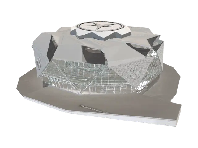 3D model for Faceted Mercedes Arena