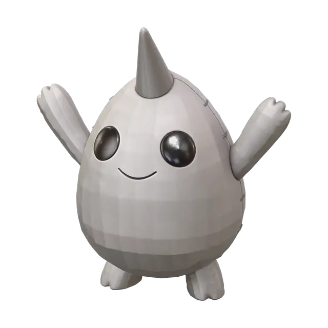 3D model for Low-Poly Shuppet Evolution