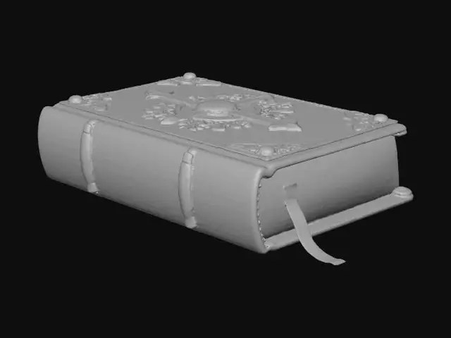 3D model for Ancient Sacred Tome