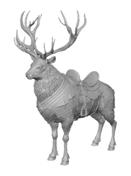 3D model for Aurora Stag