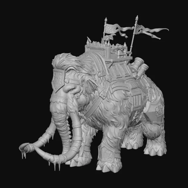 3D model for Frostbound Mammoth Roamer