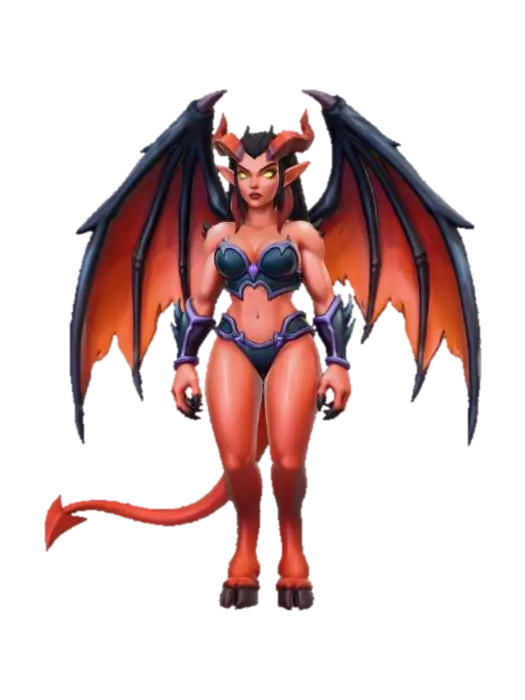 3D model for Infernal Guardian