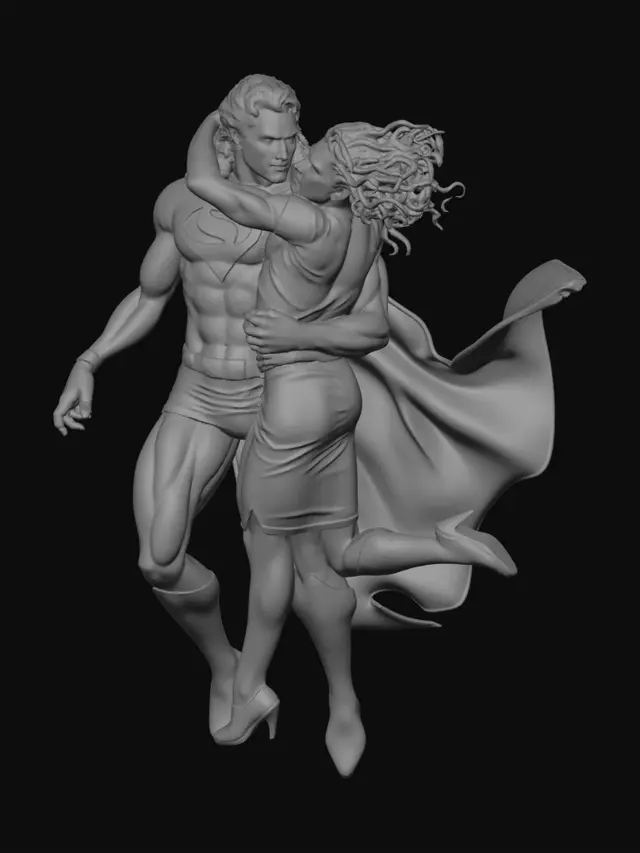 3D model for Skybound Embrace