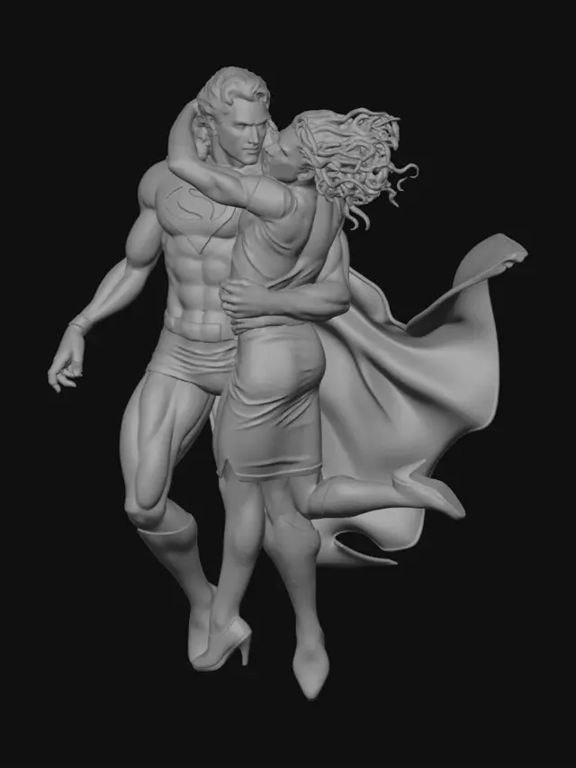 3D model for Skybound Embrace