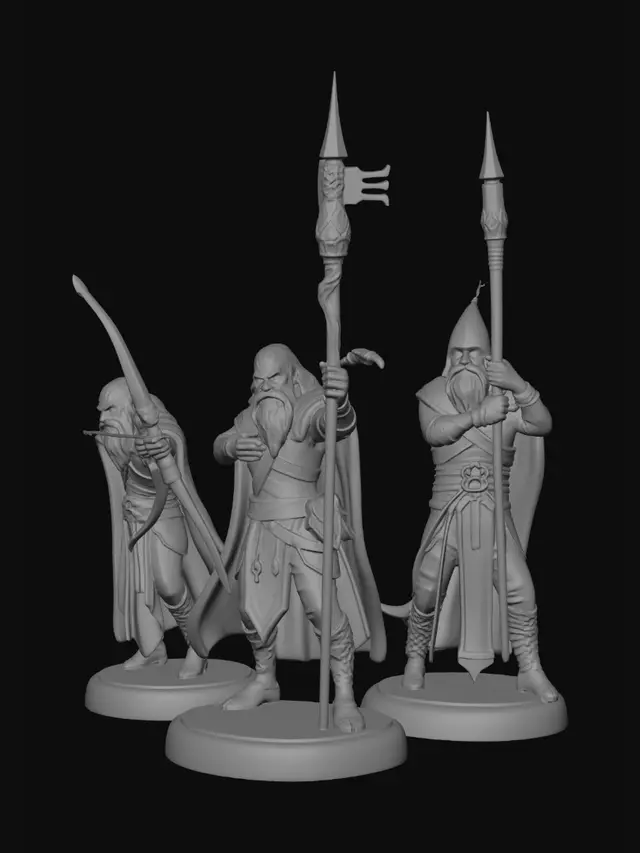 3D model for make me LOTR  dnd minis