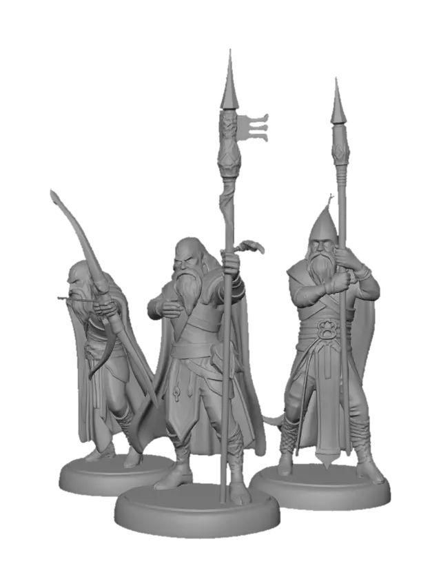 3D model for make me LOTR  dnd minis