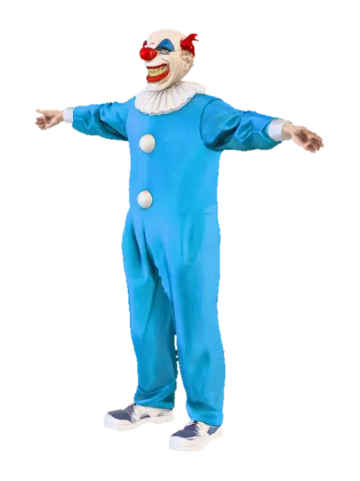 3D model for Clown in Blue Outfit