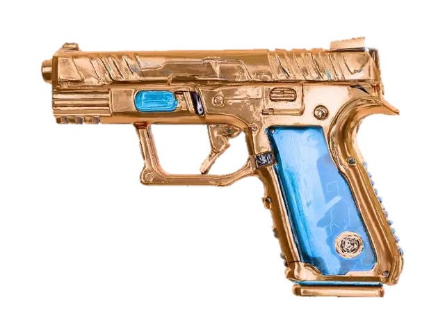 Cybernetic Eclipse PISTOL 3D model, vytvořený pomocí AI