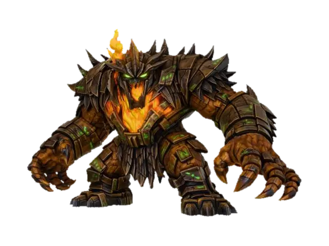God Unit - The Hellmaw Titan(DEMONS) - Titans 3D model, vytvořený pomocí AI