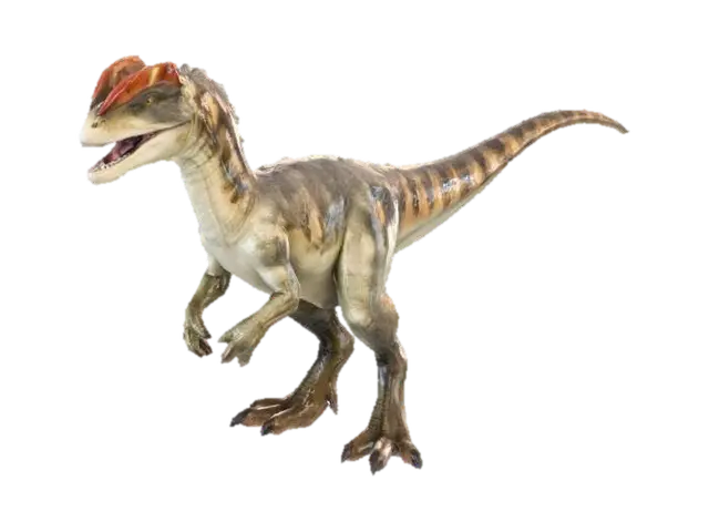 Dilophosaurus - Species 3D model, vytvořený pomocí AI