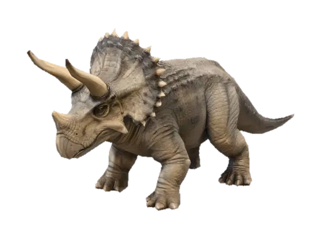 Triceratops - Jurassic 3D model, vytvořený pomocí AI