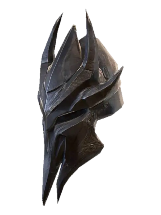 Dark Sentinel Helmet-3D-modell, genererad av AI