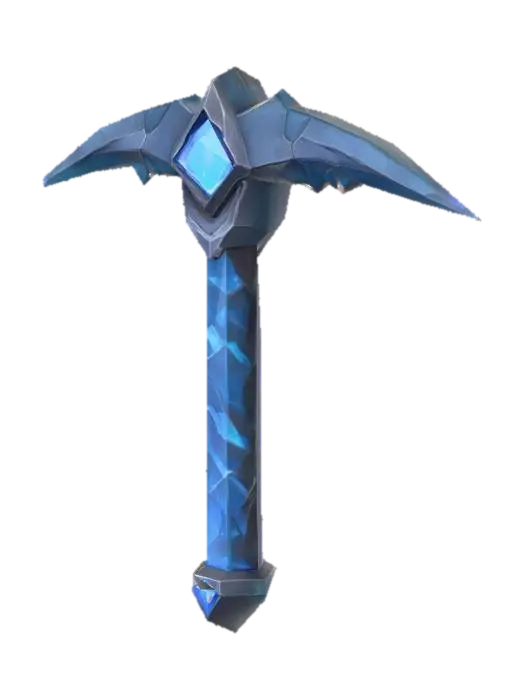 3D model for Frost Crystal Pickaxe