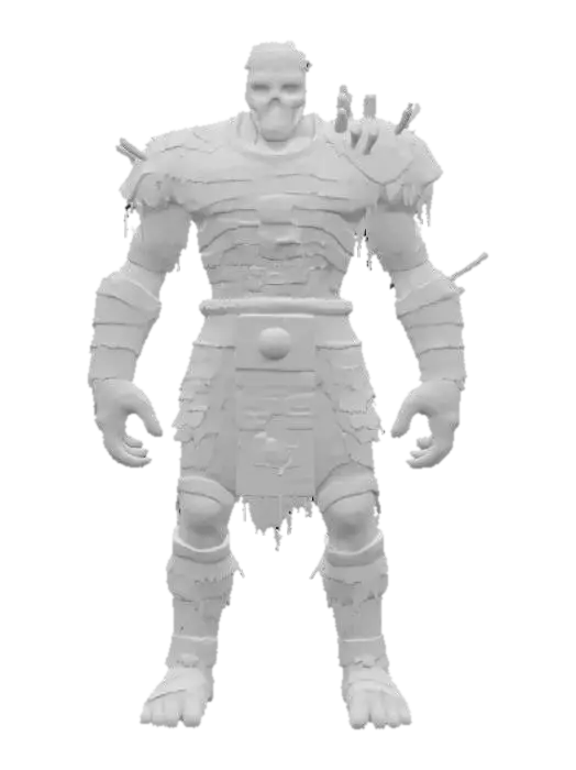 3D model for Stone Guardian