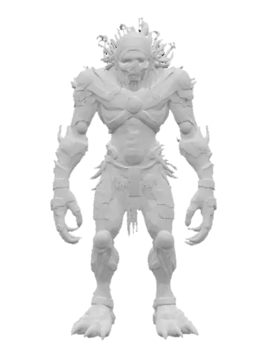 3D model for Stone Guardian
