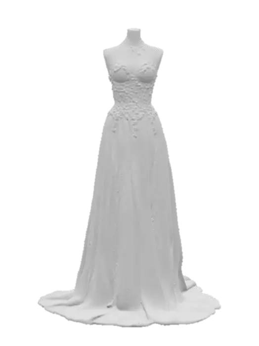 3D model for Lotus Sunrise Dress