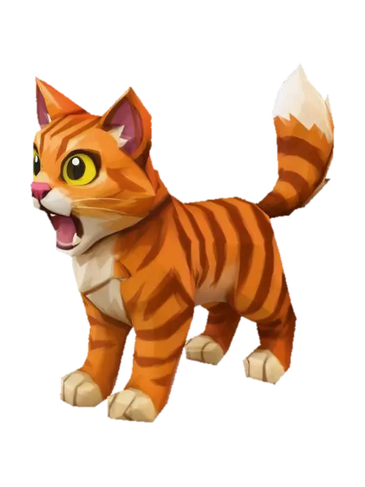 3D model for cat