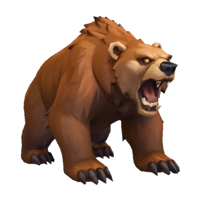 bear - Carnivore 3D model, vytvořený pomocí AI