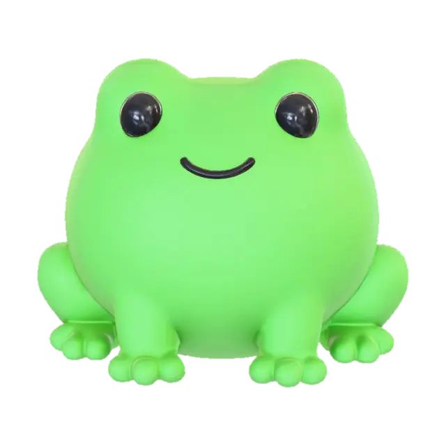 3D model for Froggy Bliss