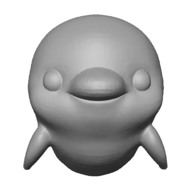 3D model for Blissful Dolphin