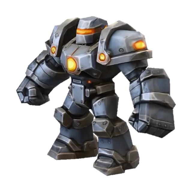 3D model for 1.Brawler Bot (Warrior)