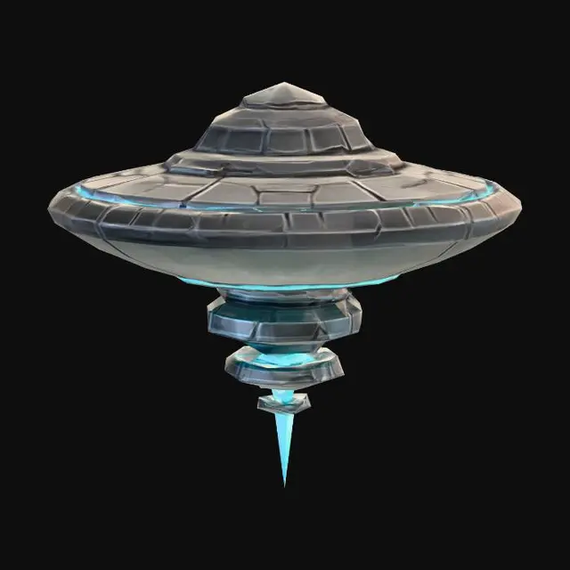 3D model for 5.UFO (Flying Unit) Aliens (Extraterrestrial and Weird)