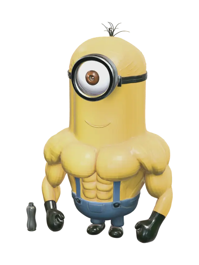 3D model for Buff Minion