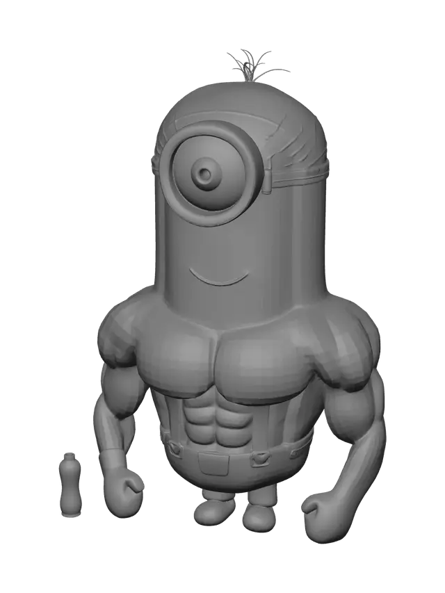 3D model for Buff Minion