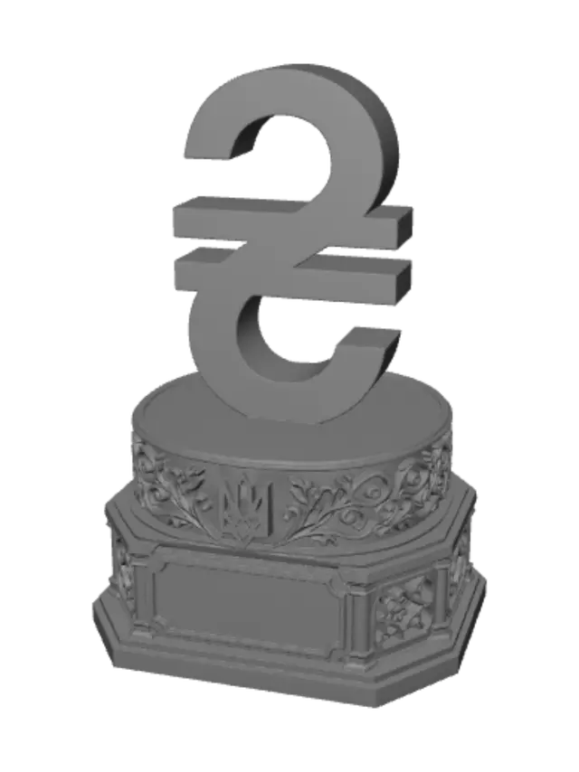 3D model for Euro Monument